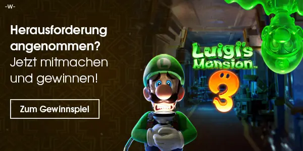 Werbemittel Nintendo LuigisMansion3