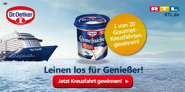 Werbemittel DrOetker