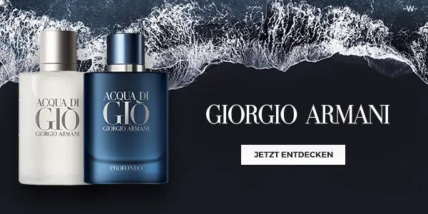 Werbemittel Armani