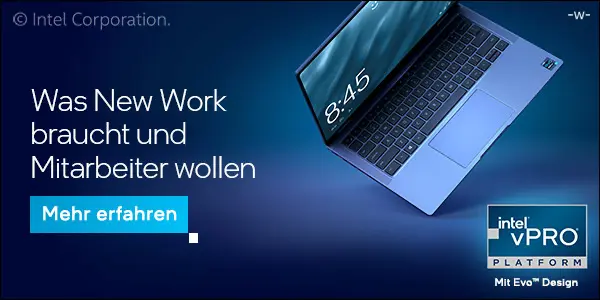 Werbemittel Intel