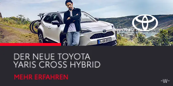 Werbemittel Toyota