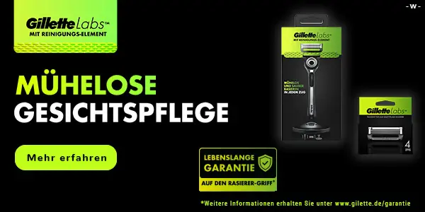 Werbemittel Gillette
